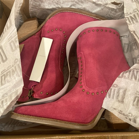 Dingo Classy N Sassy Women’s Western Boot Fuchsia Suede  - Picture 12 of 12